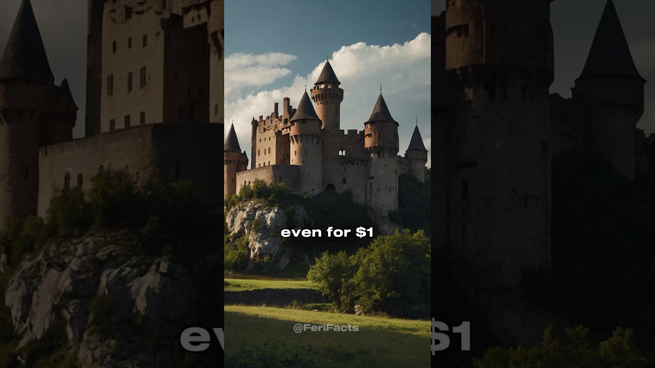 Abandoned Castles No One Wants to Buy even for $1 #facts  #castles #abandoned