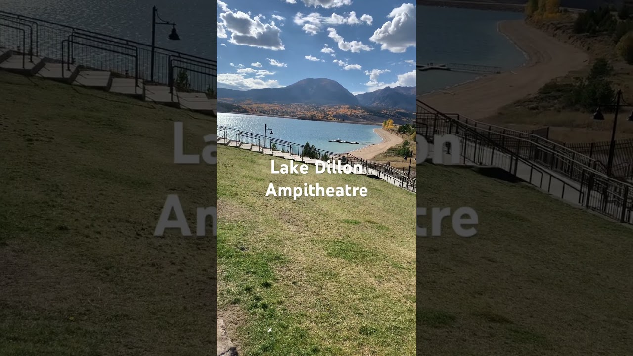Dillon Amphitheater. 1.5 hours from Denver. Most beautiful and often windy spot to see a show. 