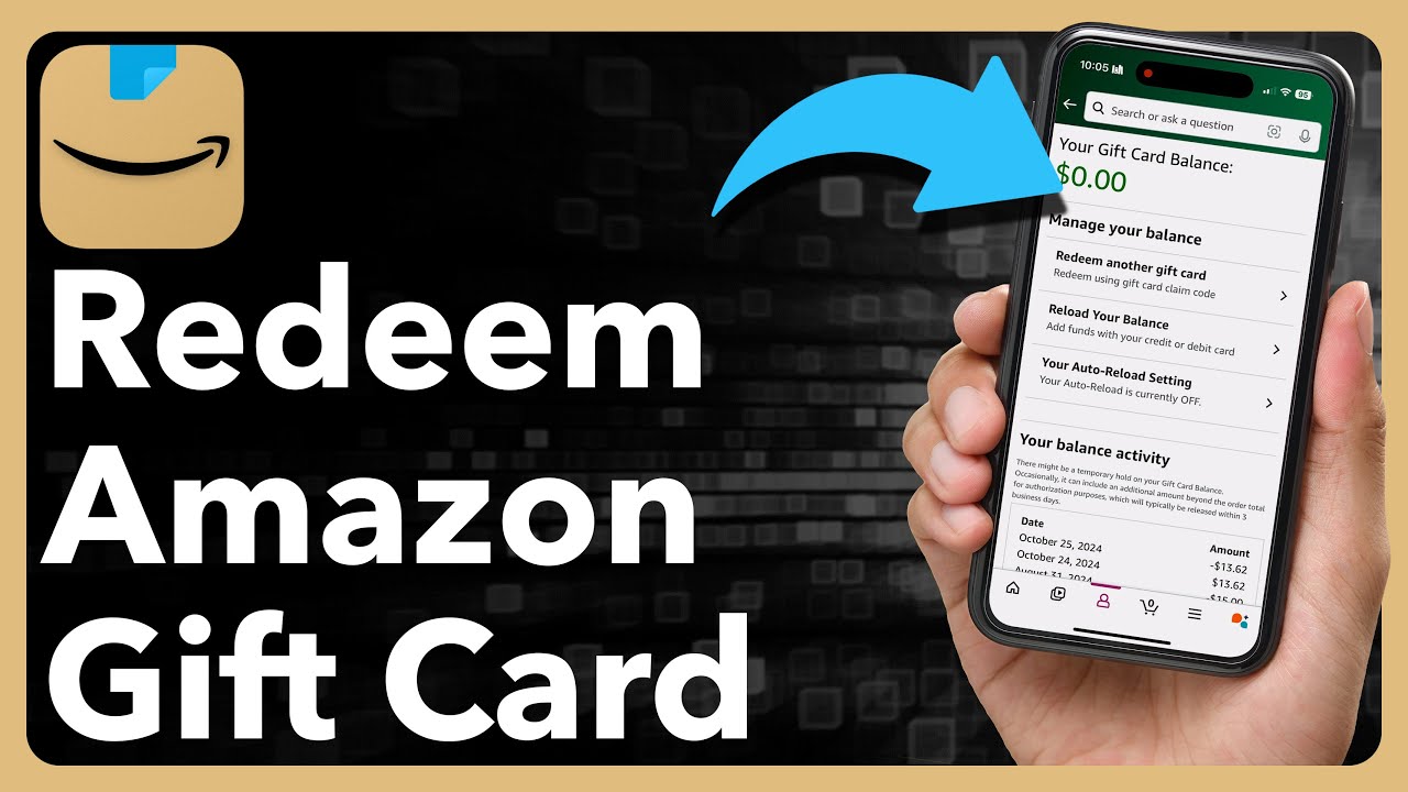 How To Redeem Amazon Gift Card