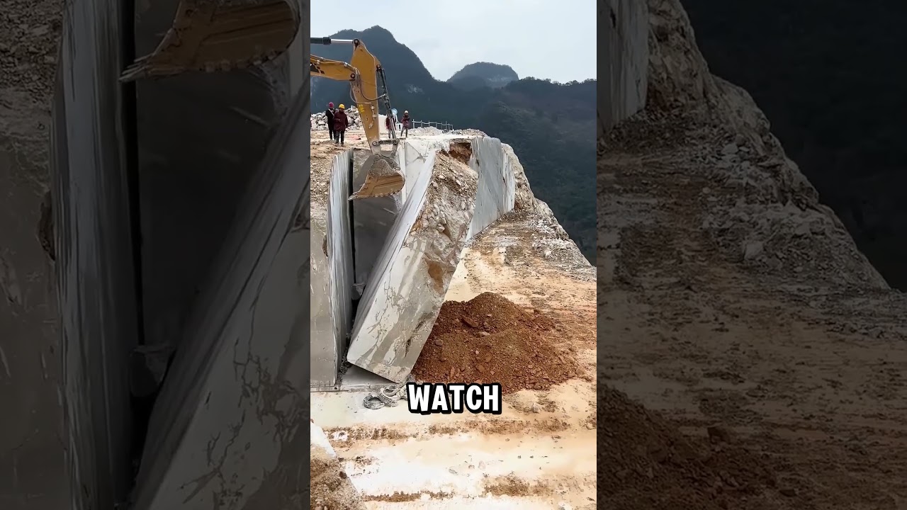 Amazing Granite Quarry Process