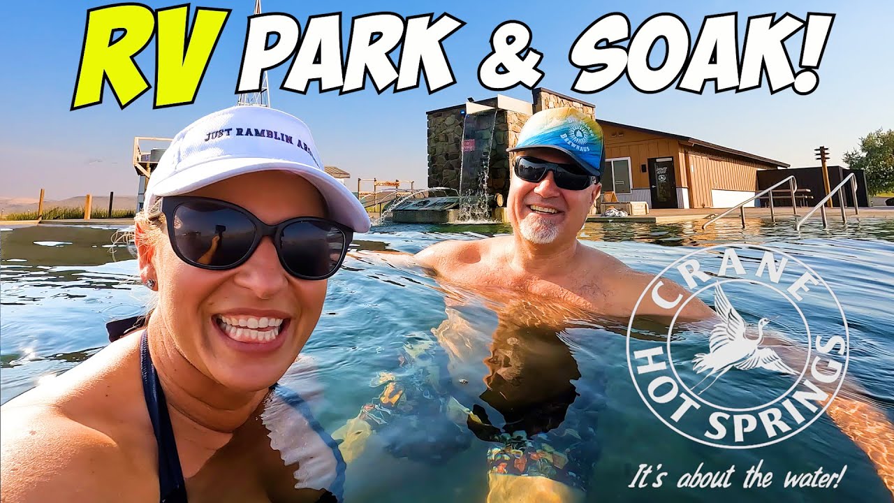 Oregon's Unique Soaking Resort Experience! Crane Hot Springs Campground & RV Park in Burns, Oregon