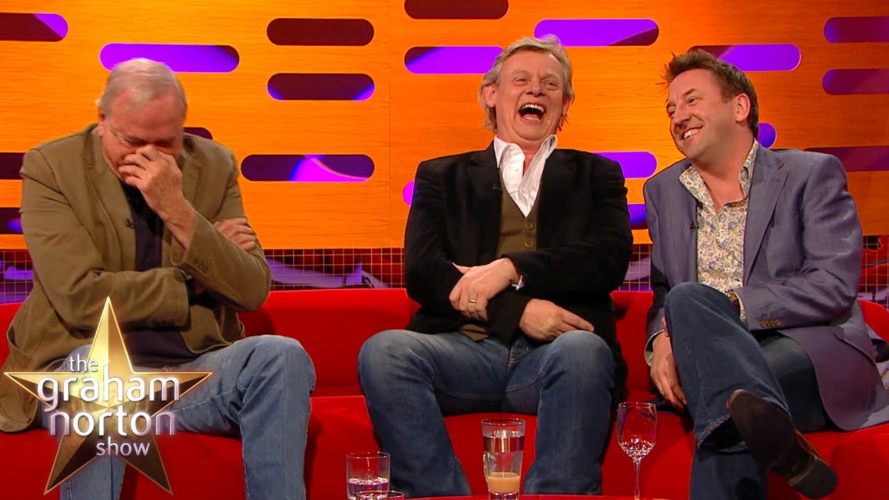 Lee Mack's Joke Leaves John Cleese In Near Tears | The Graham Norton Show