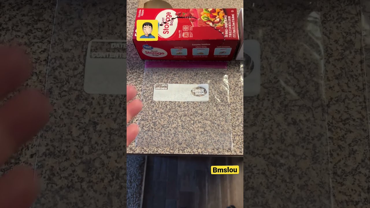 Quart storage bags vs sandwich bags??!!