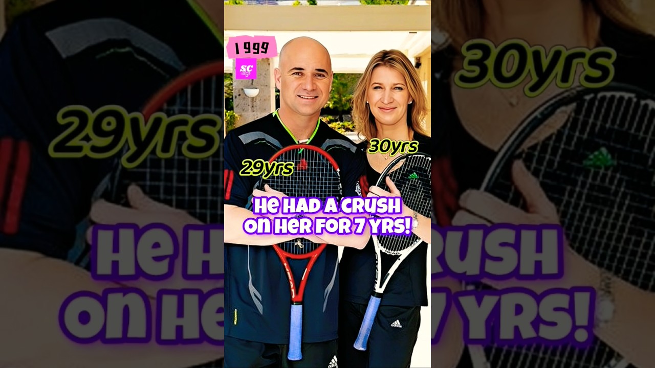 Ace Of Love:💖Andre Agassi & Steffi Graf Romance Story #celebrity #lovestory