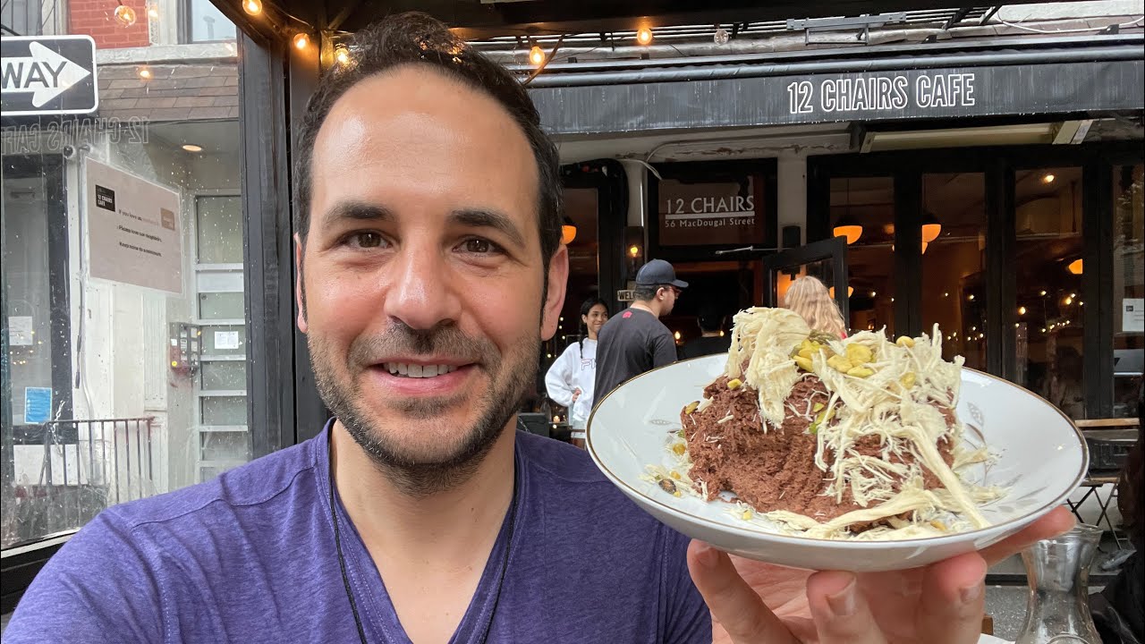 Experiencing Tel Aviv without leaving New York at 12 Chairs Israeli Cafe in SoHo NYC