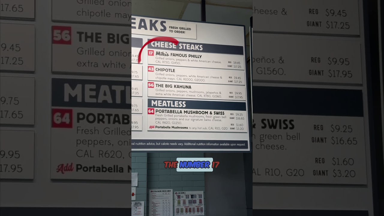 Jersey Mike’s menu explained!