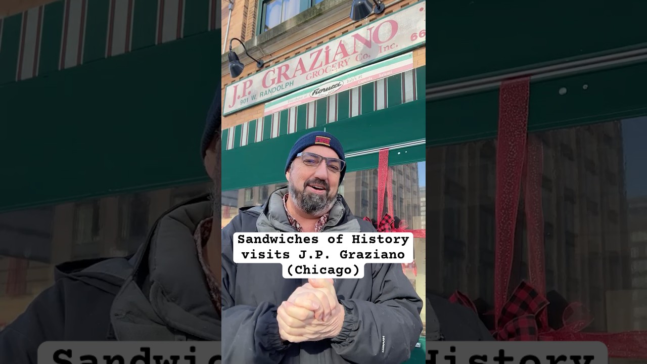 Sandwiches of History⁣ visits J.P. Graziano in Chicago