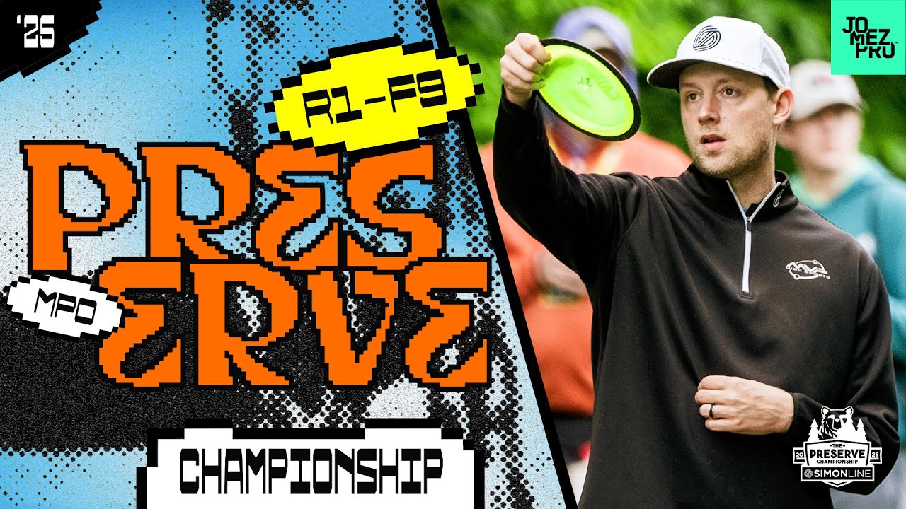 2025 Preserve Championship | MPO R1F9 | Barela, Lizotte, Wysocki, Marwede | Jomez Disc Golf