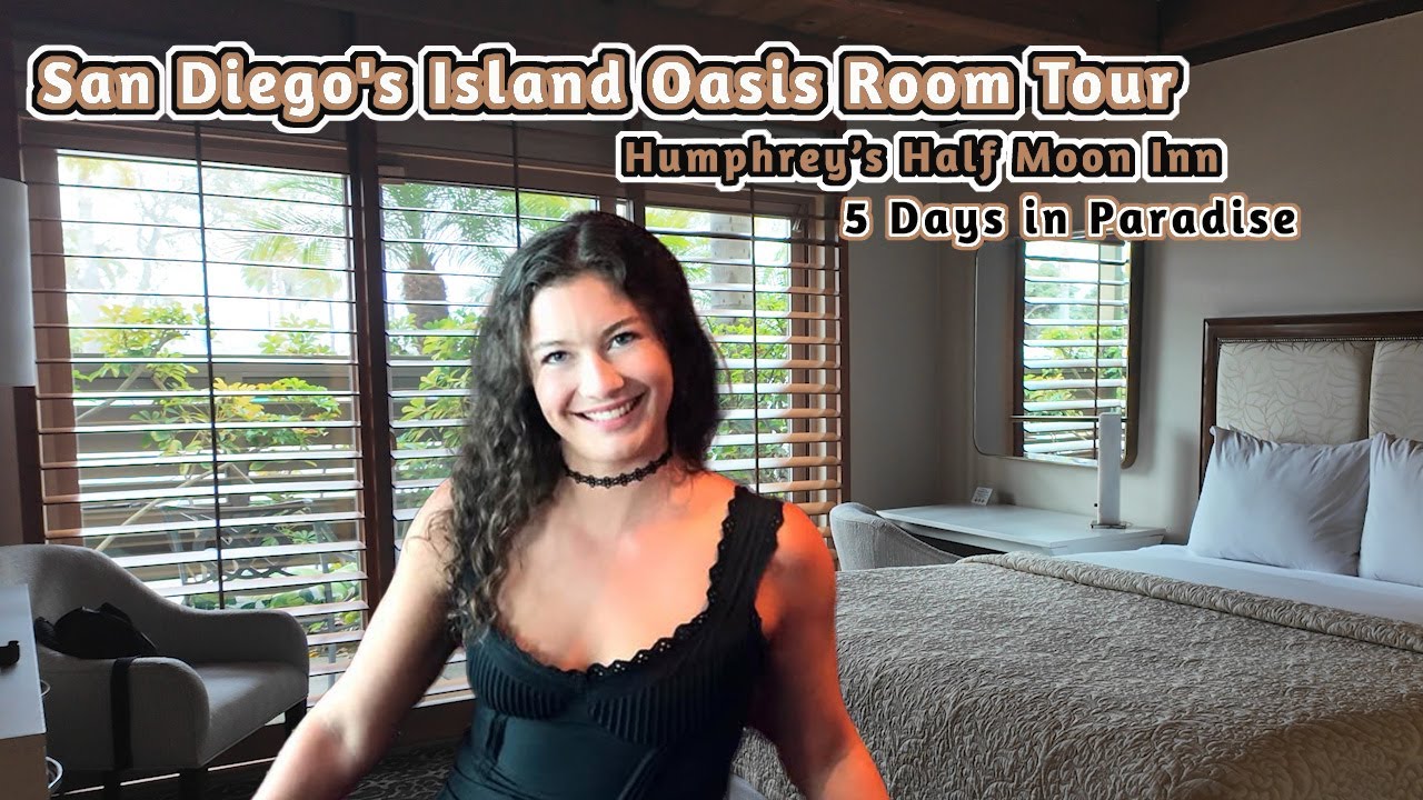 Humphrey’s Half Moon Inn Room Tour- A Tropical Getaway in San Diego California
