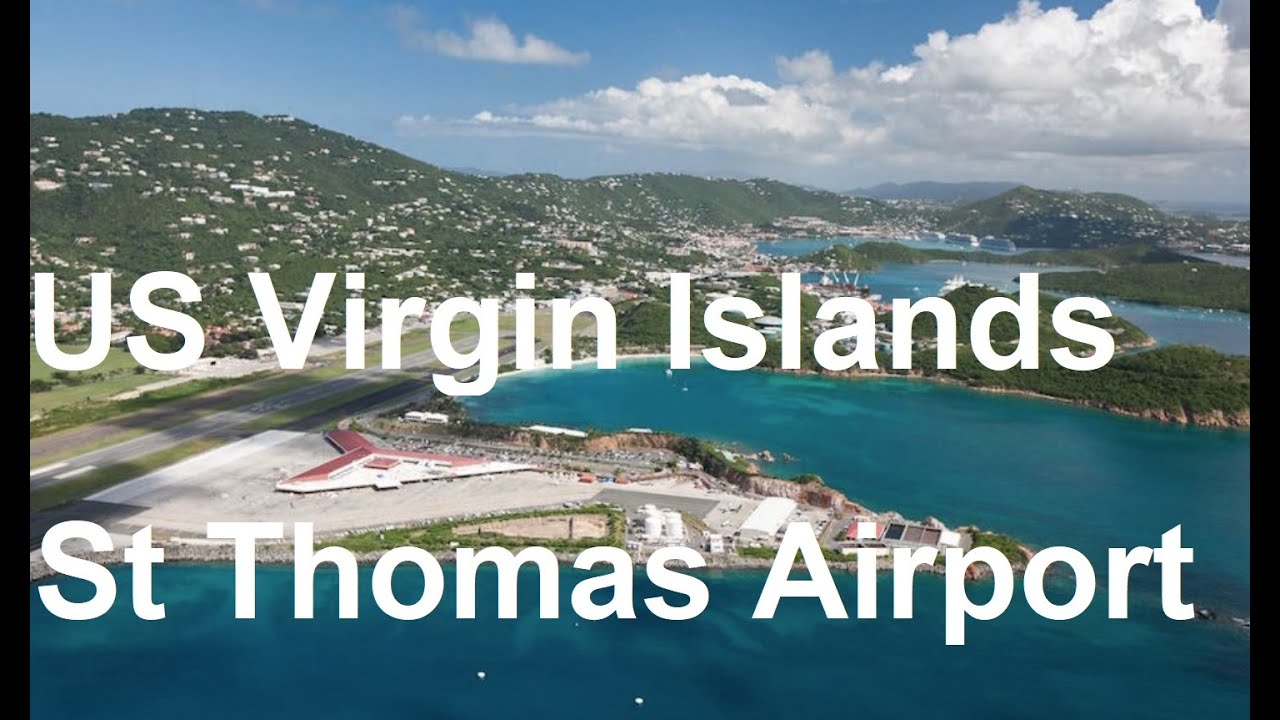 St Thomas Airport Terminal walking | USVI | U.S. Virgin Islands