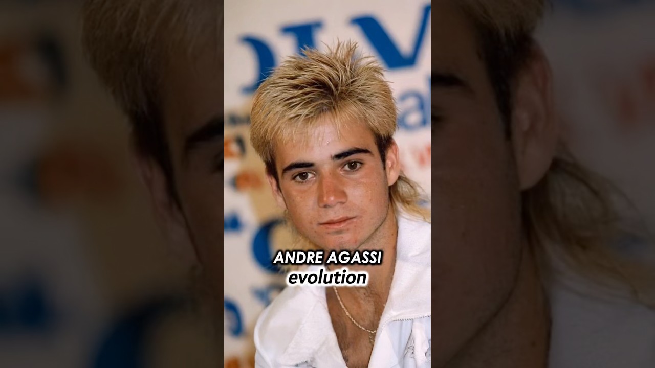 Evolution of Andre Agassi 🎾