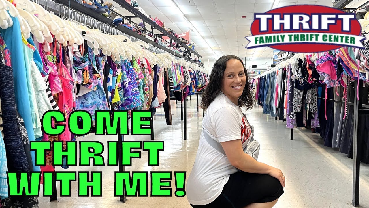 Come THRIFT with me at the FAMILY THRIFT CENTER!!- 4