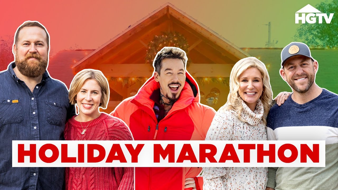 Decorating for the Holidays with HGTV 🎁 Festive TV Marathon | HGTV