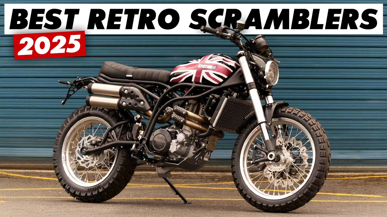 The 14 Best Retro Scrambler Motorcycles For 2025!