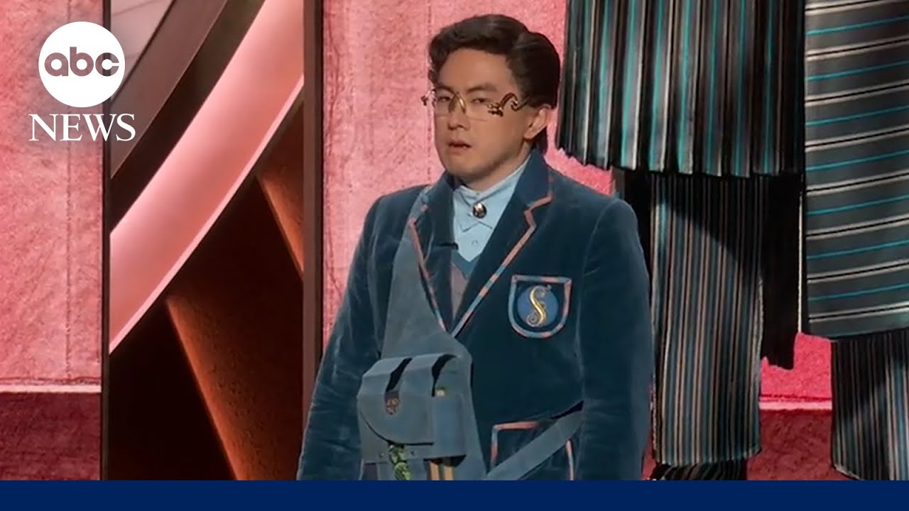 Oscars 2025: Bowen Yang misses memo to coordinate with fellow presenters for best costume
