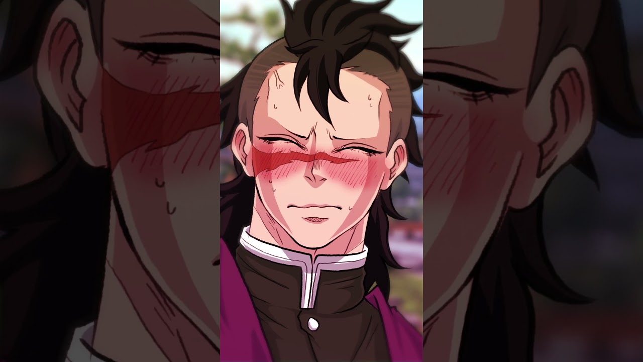 Genya & Tanjiro blush