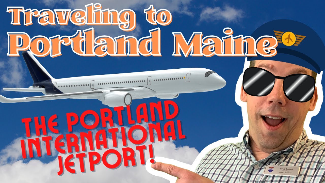 What is it like flying into Portland Maine : The Portland International Jetport