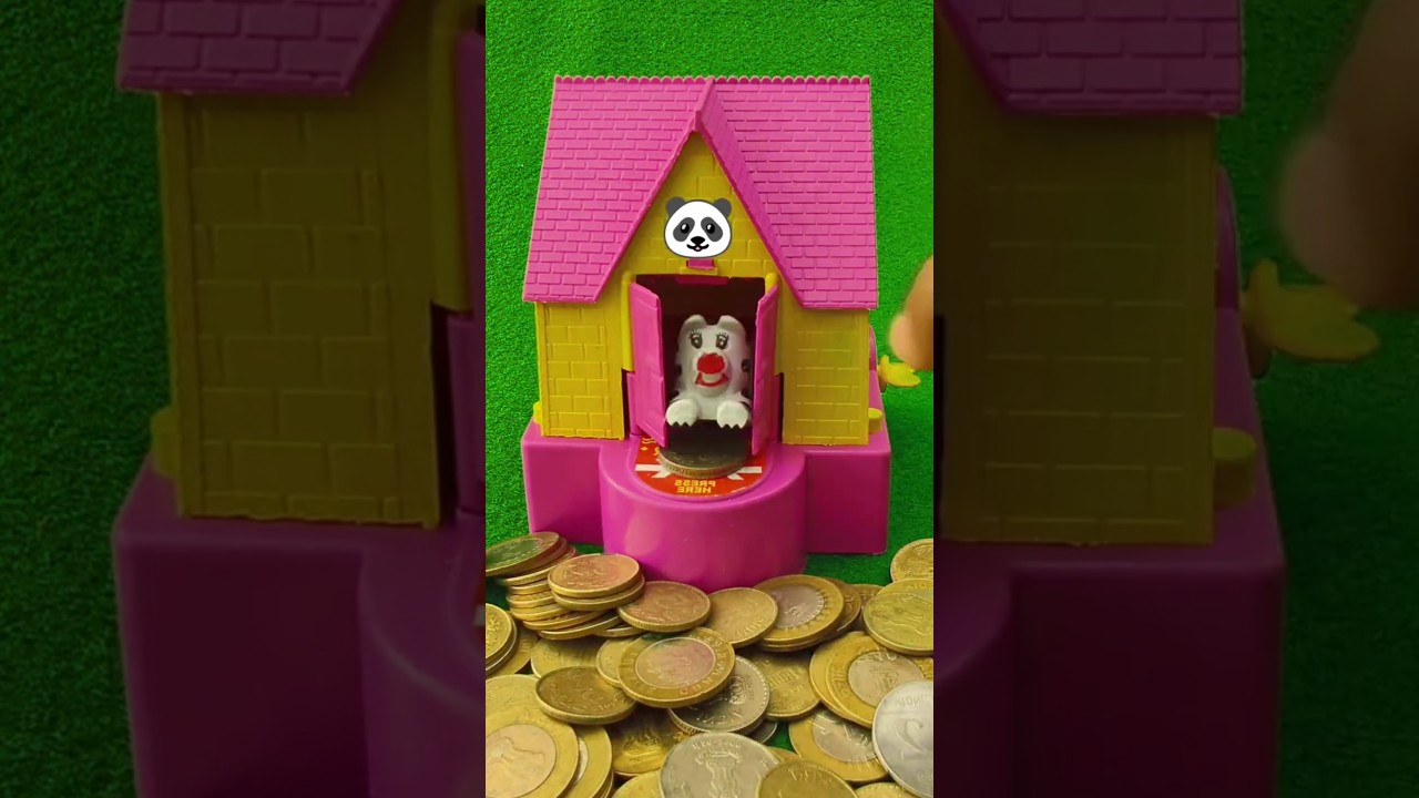 "UNBOXING THIS COIN PANDA HOUSE GONE WILD 🐼😱(HD.1348)#trending #short #funny