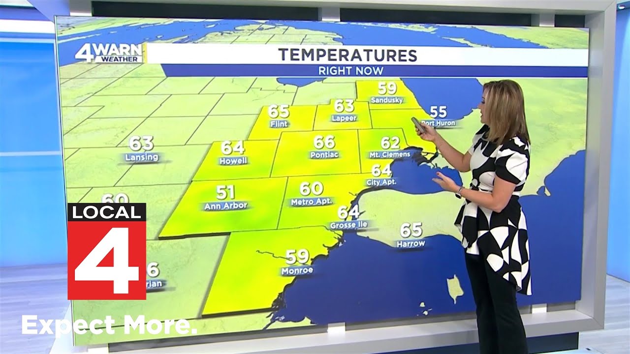 Metro Detroit weather forecast Oct. 6, 2025 -- 6 a.m. Update