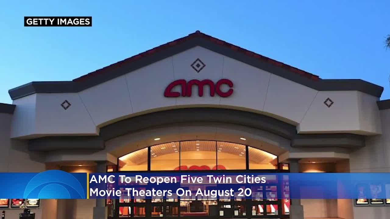 AMC To Reopen 5 Twin Cities Movie Theaters On Aug. 20; Masks Will Be Required