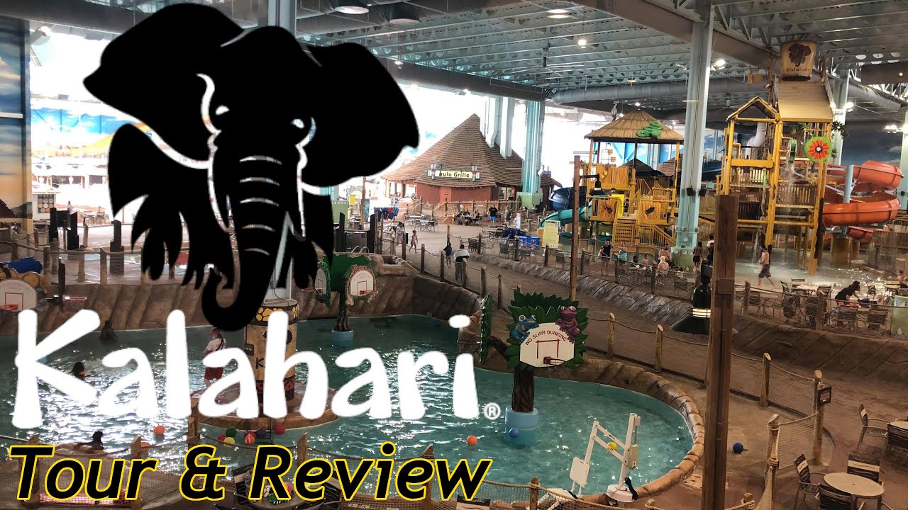 Kalahari Waterpark Resort (Sandusky Ohio) Tour & Review with The Legend