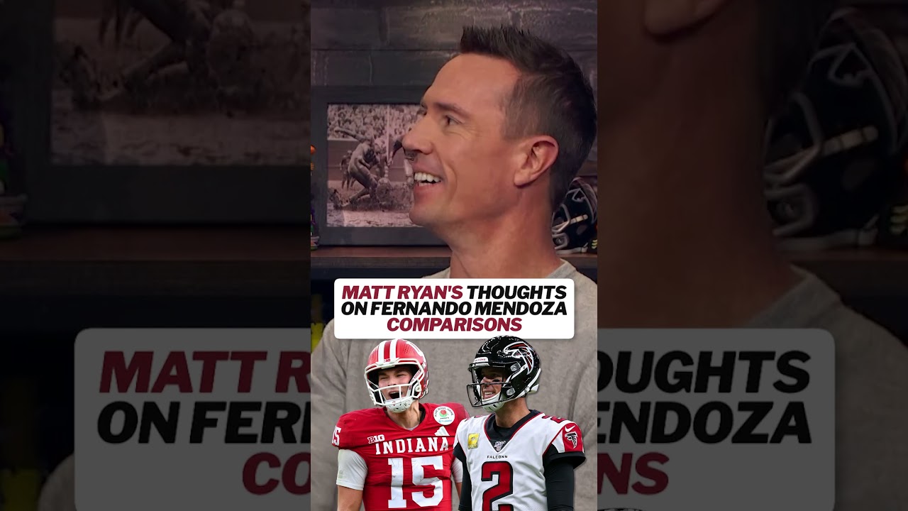 Fernando Mendoza the next Matt Ryan? #nfltodayplus #nfl