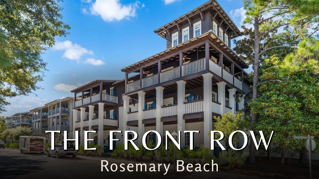 Luxury Condo in Rosemary Beach | Wraparound Porch & Amphitheater Views