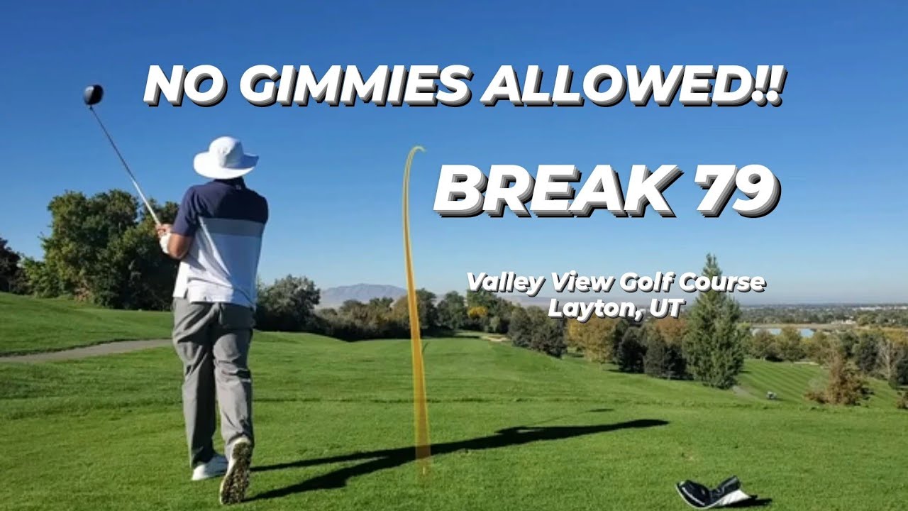 NO GIMMIES ALLOWED!! BREAK 79 @ VALLEY VIEW GOLF COURSE. FOLLOW @GOLFWITHHOOSTEEN ON INSTAGRAM