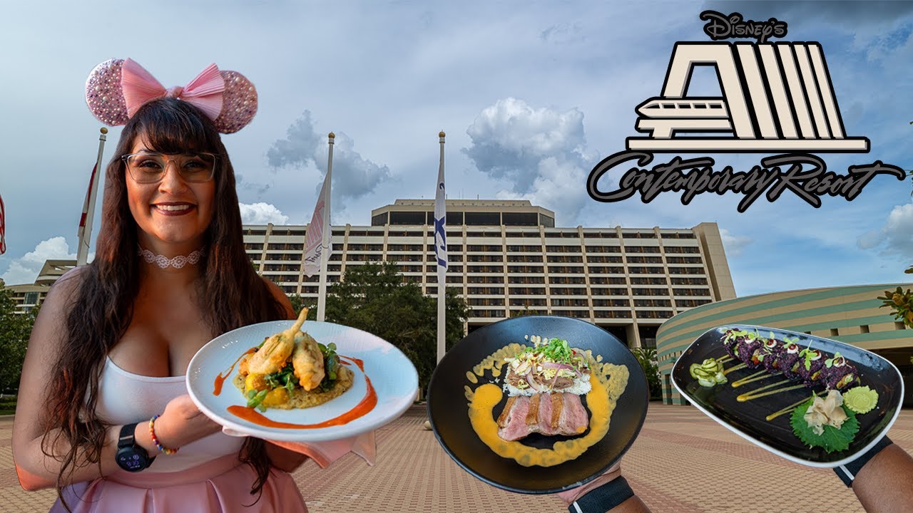 California Grill NEW MENU CHANGES 🌞 Disney World Contemporary food review 2025