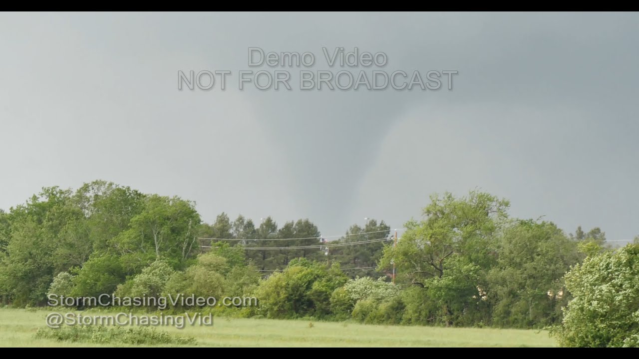 Atoka, OK Torndoes in 4K by Brandon Sullivan - 5/9/2016