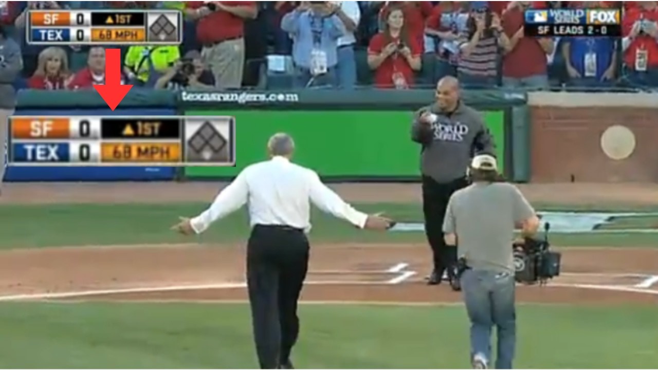 Did a 63 Year Old Nolan Ryan Actually Throw an 86 MPH First Pitch?