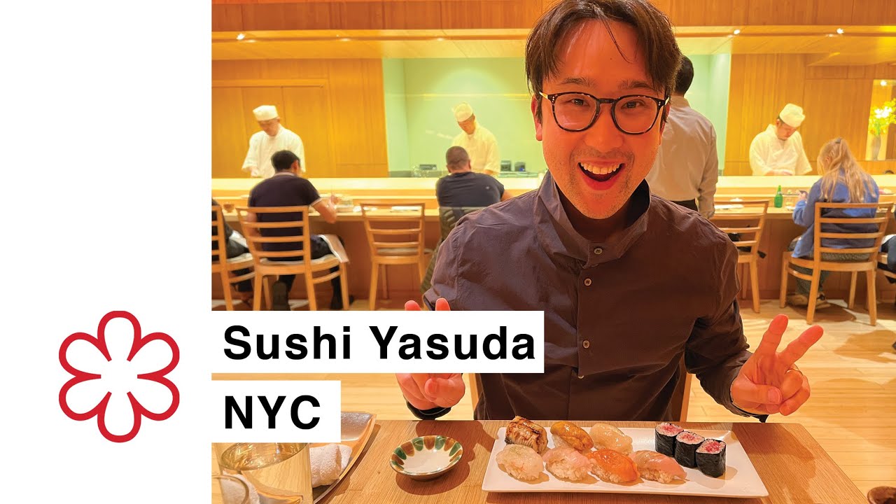 NYC Michelin Star OMAKASE Restaurant Sushi Yasuda + Rooftop Bar Overstory!