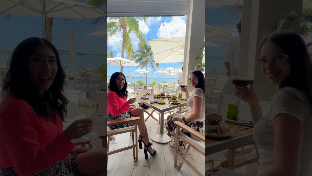 The Perfect Place in Miami For Mother’s Day Brunch! Amara at Paraiso in Edgewater 🥂🩵