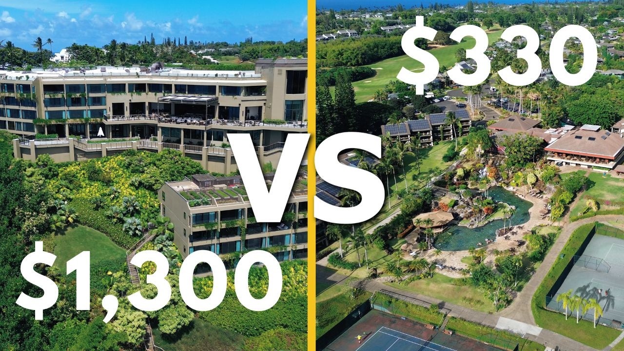 KAUAI RESORT REVIEW: $1,300 1 Hotel Hanalei Bay VS $330 Hanalei Bay Resort