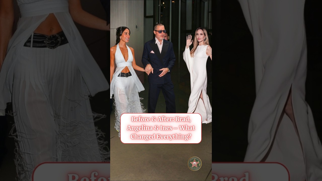 Brad Pitt, Angelina Jolie & Ines – Is This The Final Goodbye? 💔