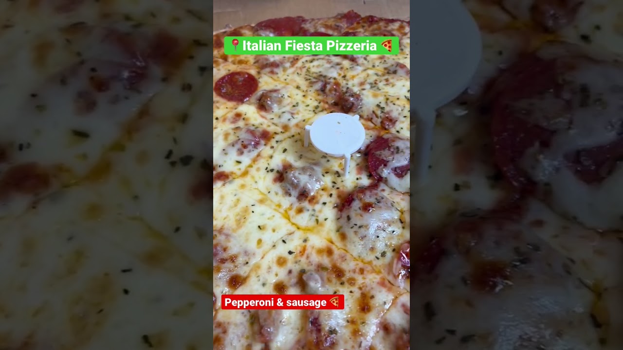 📍Italian Fiesta Pizzeria 🍕