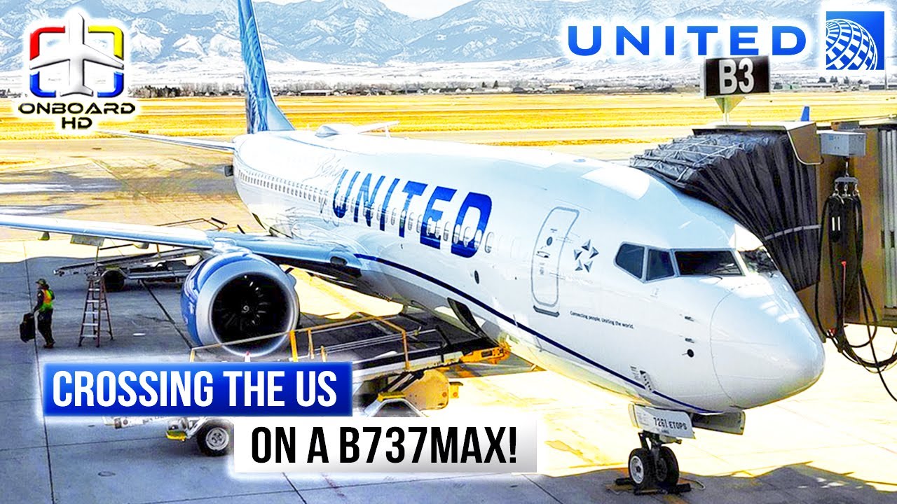 TRIP REPORT | 5 Hours on a 737 MAX | Los Angeles to Boston | UNITED Boeing 737 MAX