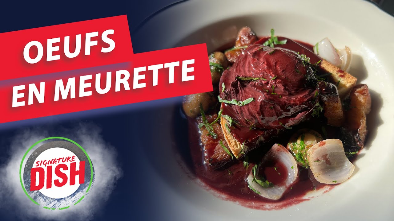Eggs and a Red Wine Sauce Pair Perfectly in CHEZ BILLY SUD's Oeuf en Meurette | Signature Dish