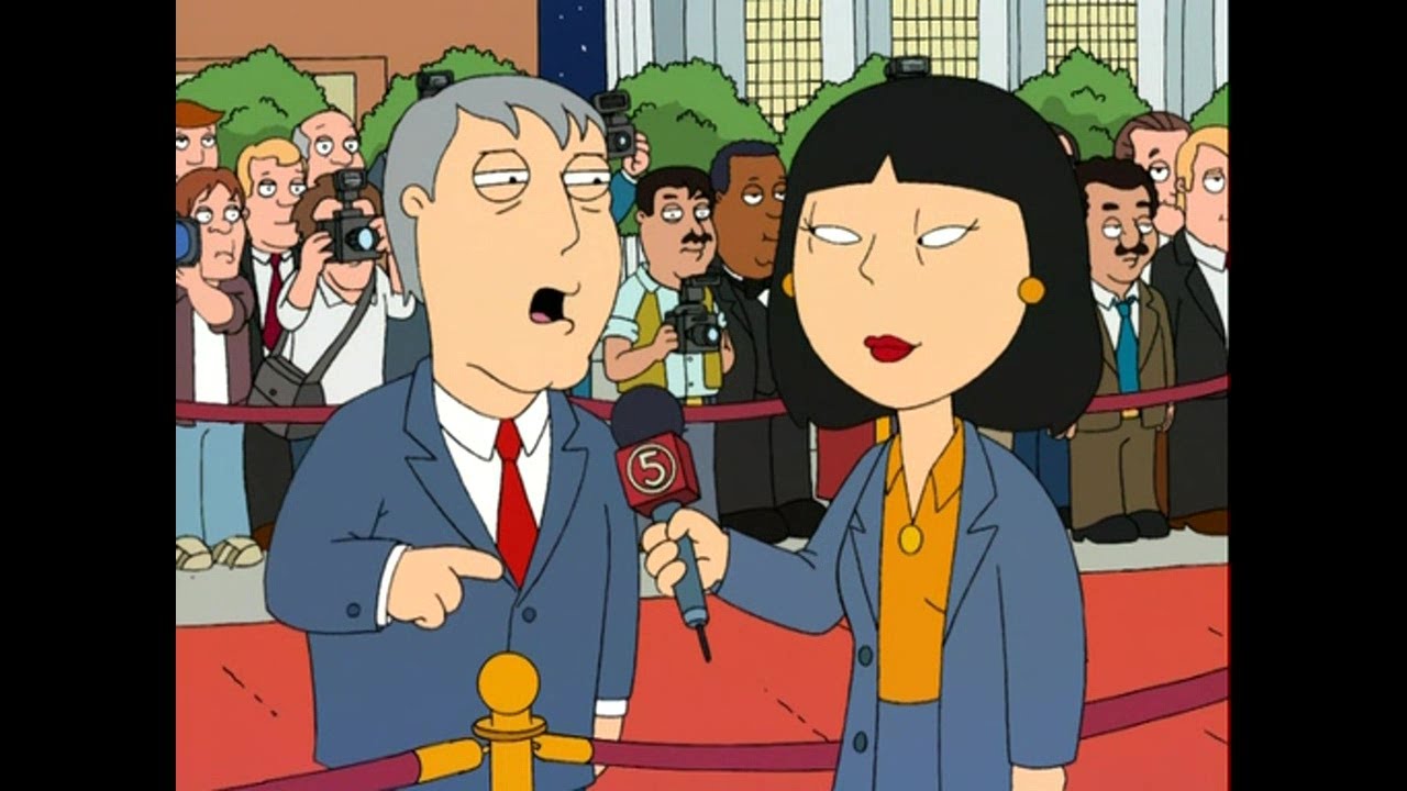 Family Guy - Mayor Adam West at the red carpet premiere