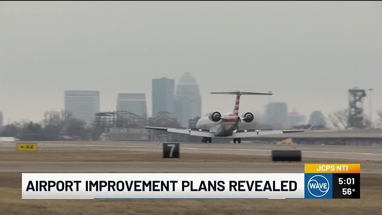 Louisville airport improvement plans revealed