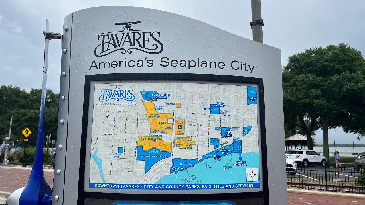 Our Complete Tour of Downtown Tavares, FL | Things to Do in Tavares, FL | America's Seaplane City