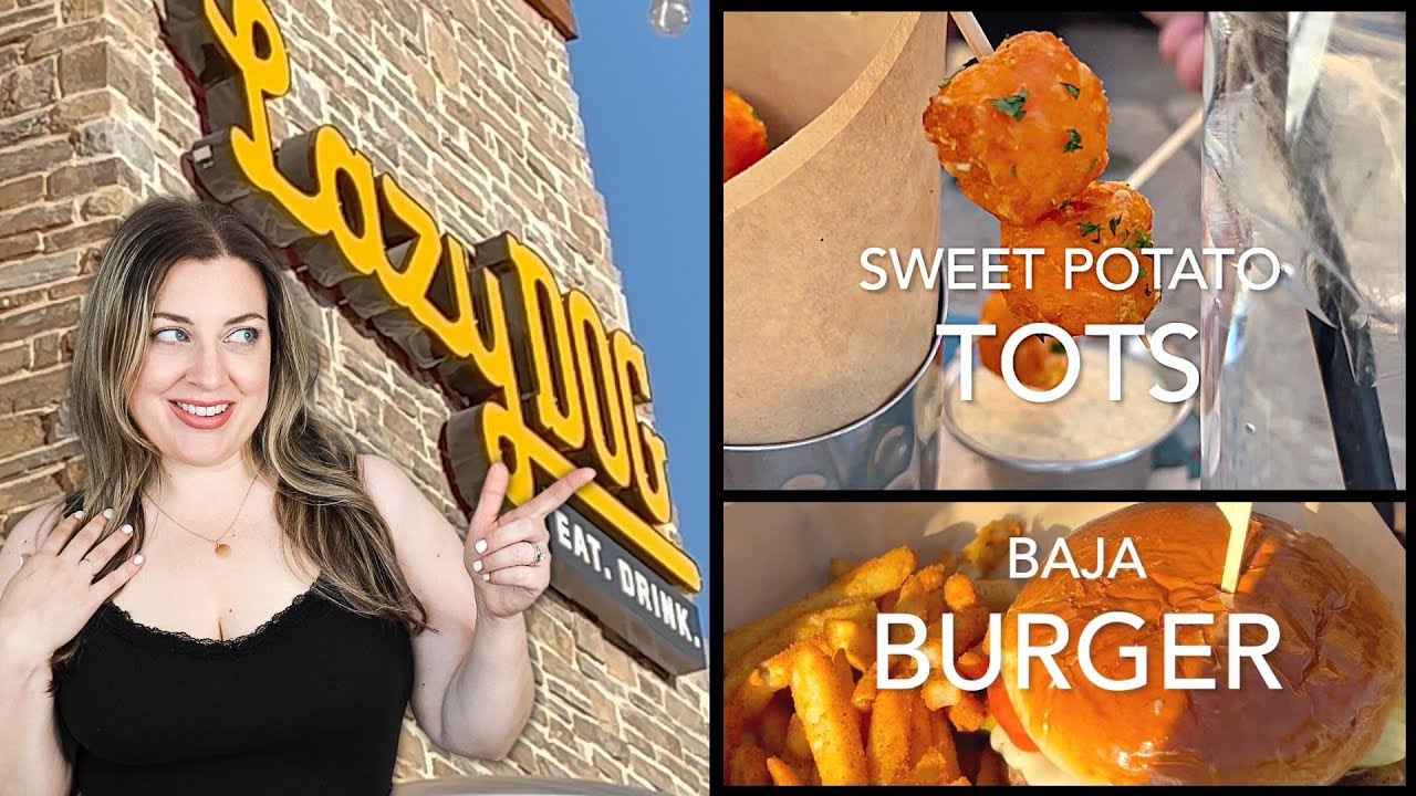 MENU TOUR: Lazy Dog Restaurant & Bar (Allen + Plano Texas)