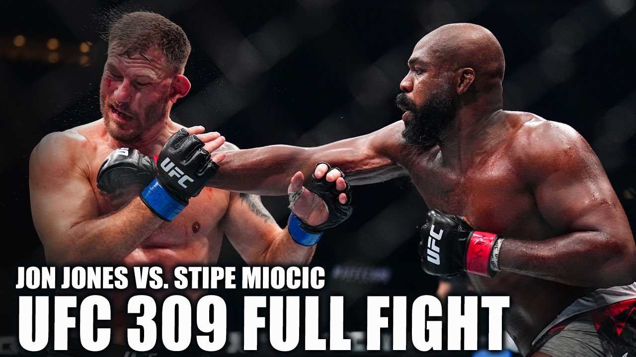 Jon Jones vs. Stipe Miocic FULL FIGHT [UFC 309 – November 14, 2024] | ESPN MMA