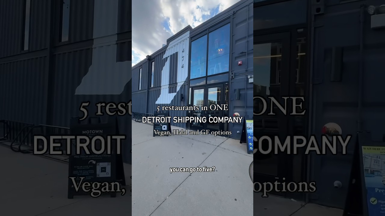 5 restaurants in one: Detroit Shipping Company📍474 Peterboro St, Detroit, MI 48201