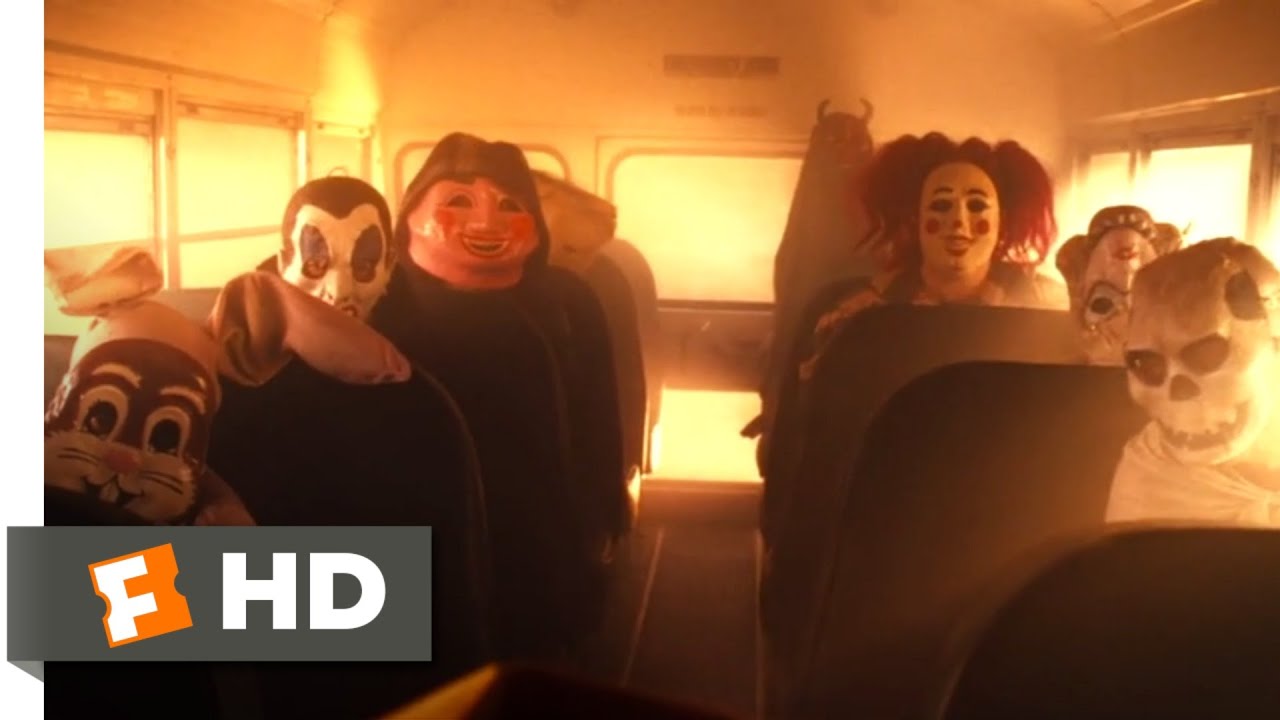 Trick 'r Treat (2007) - School Bus Massacre Scene (5/9) | Movieclips