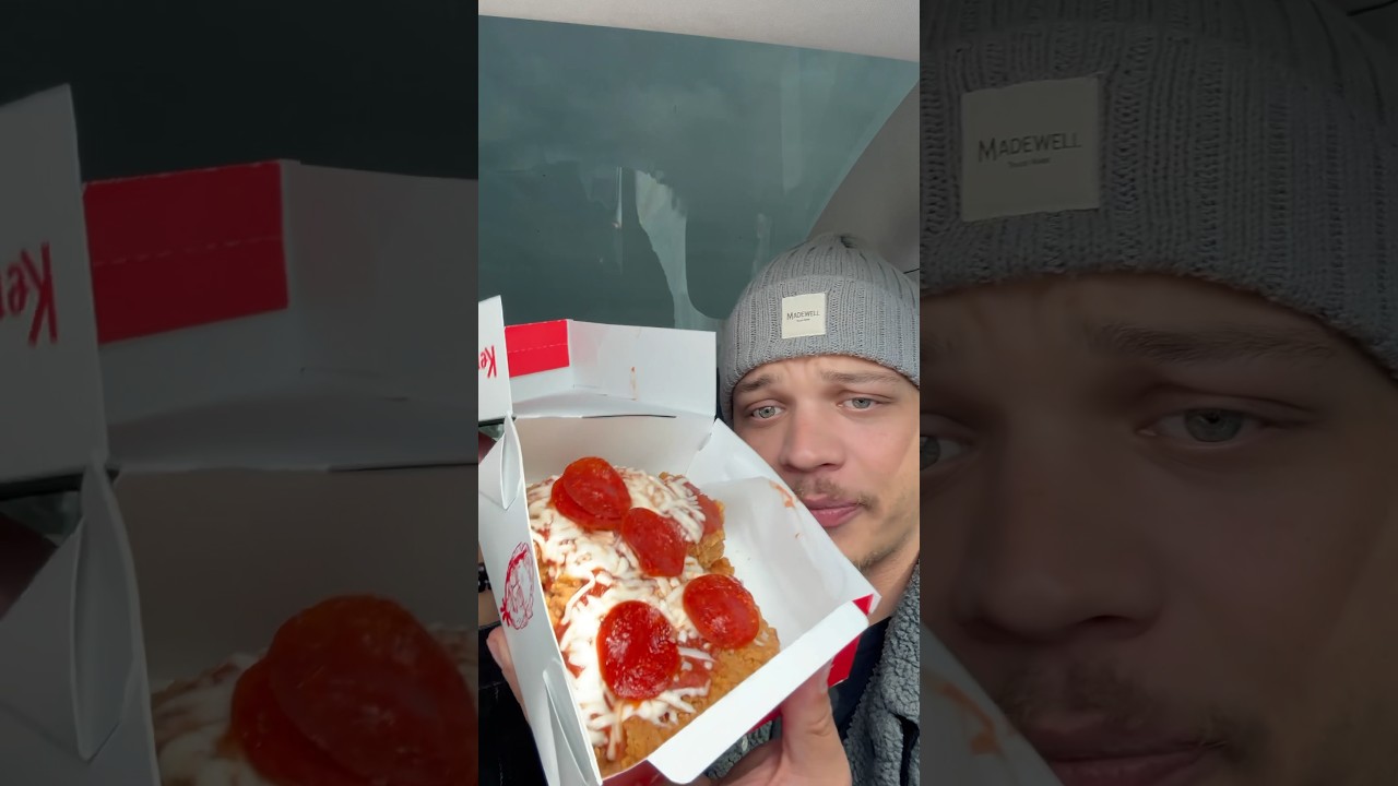 KFC Chicken Pizza?!