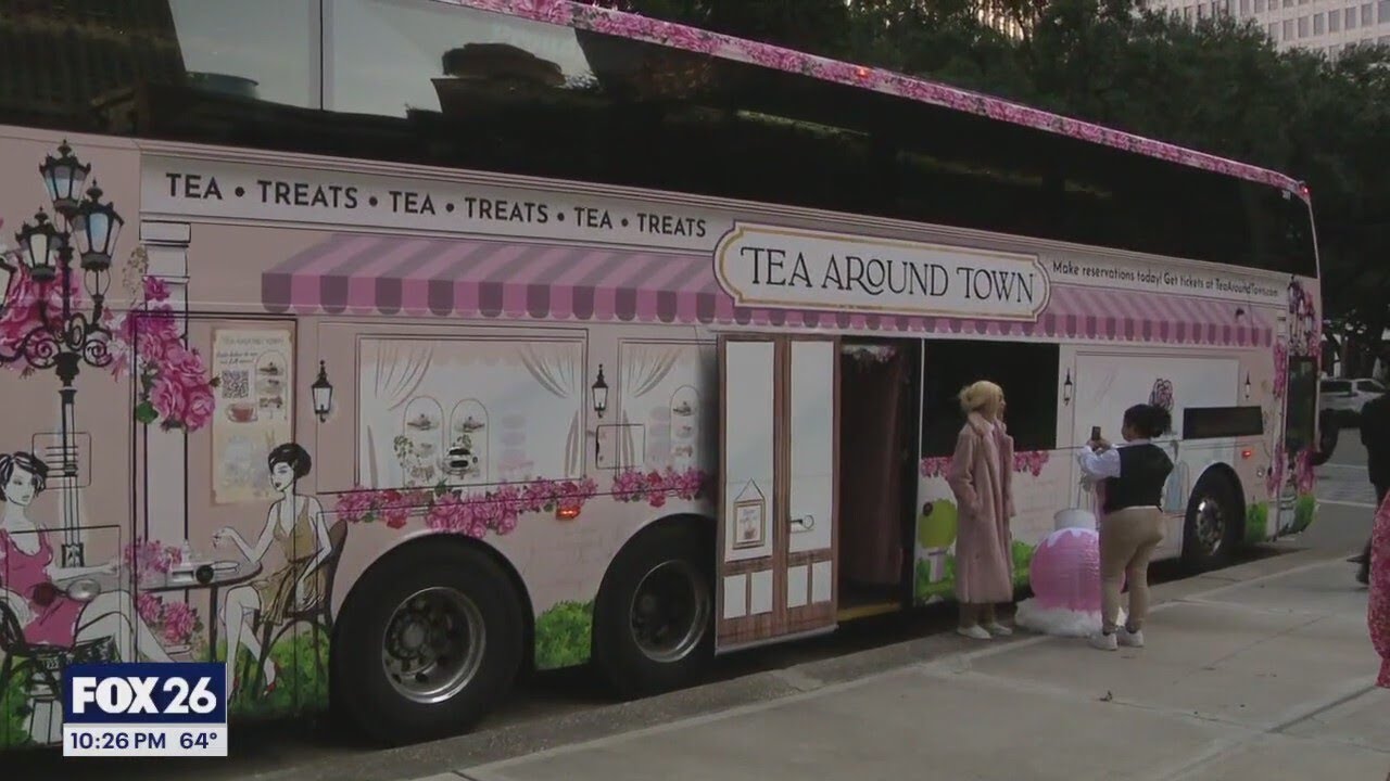Tea Around Town Brings Double-Decker Tea Tours to Houston
