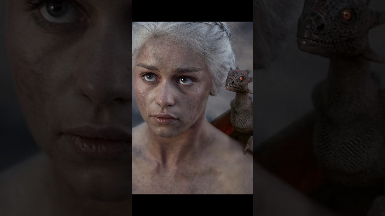Daenerys Rises From Fire with Dragons 🐉🔥 | The Birth of the Mother of Dragons | GoT Iconic Scene