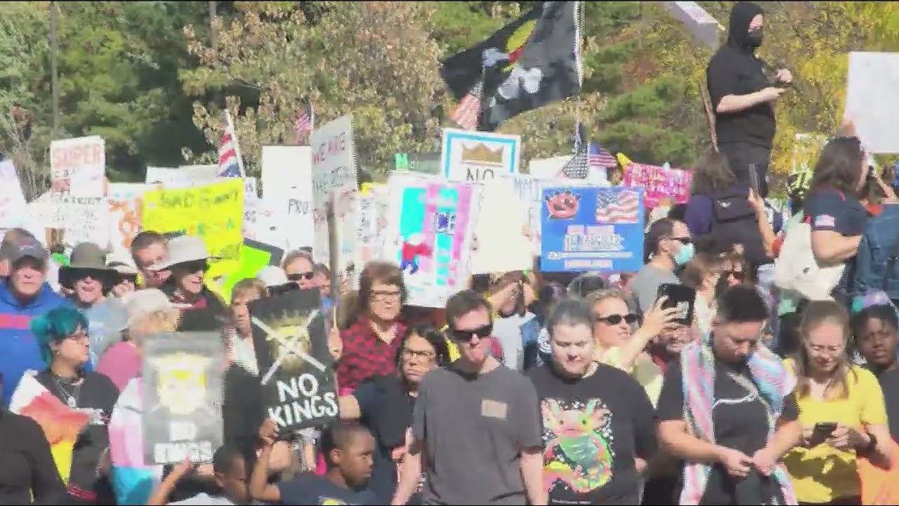 “No Kings” protests held across Rochester