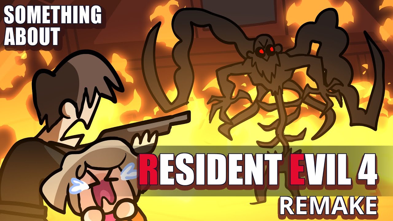 Something About Resident Evil 4 REMAKE ANIMATED (Loud Sound Warning) 🧟